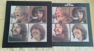 The Beatles: Let It Be Box Set With Disc And Photo Book