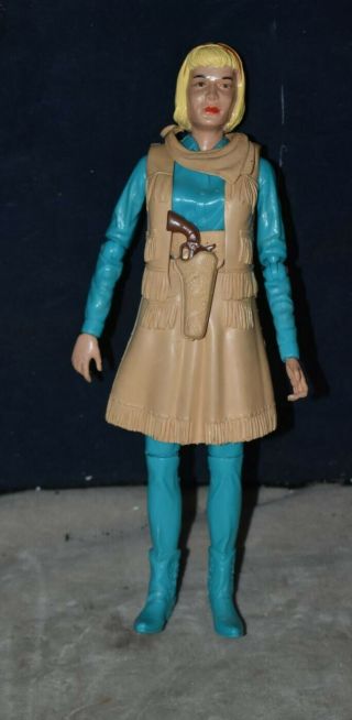 VINTAGE JANE WEST COWGIRL ACTION FIGURE DOLL - MARX - ACCESSORIES 2
