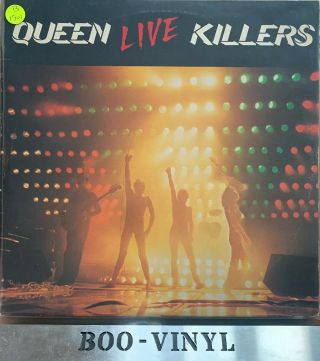 Queen - Live Killers Hits Double Lps Album Vinyl Record Freddie Mercury