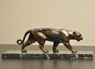 Alexandre Ouline Art Deco Panther - French.  Circa 1930.