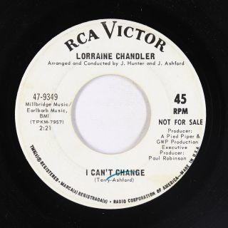 Northern Soul 45 - Lorraine Chandler - I Can 