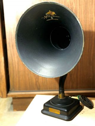 Vintage Antique 1920s The Magnavox Company Horn Speaker Model M - 4