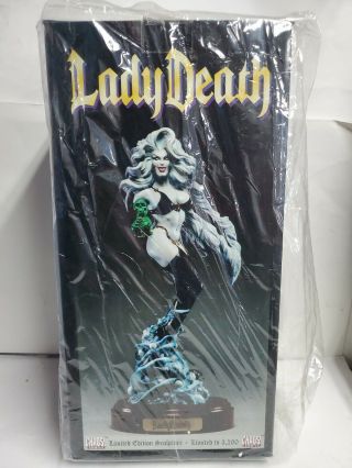 Lady Death Statue Chaos Comics,  Clayburn Moore,  Limited Edition Sculpture 3,  200