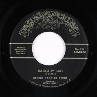 Funk/sweet Soul 45 - Reggie Saddler Revue - Raggedy Bag - Aquarius - Vg,  Mp3