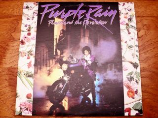Prince ♫ Purple Rain ♫ 1984 Warner Bros.  Records 1st Press Vinyl Lp W/insert 