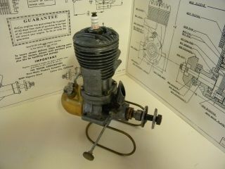 Vintage 1947 Cyclone 60 Ignition Model Airplane Cl Ff Engine