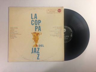 V/a La Coppa Del Jazz Lp Rca Lpm 10083 It 1960 Vg,  Rare Italian Jazz Comp 4d