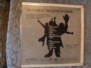 PINK FLOYD LP Piper at the Gates of Dawn Blue label mono 1967 3