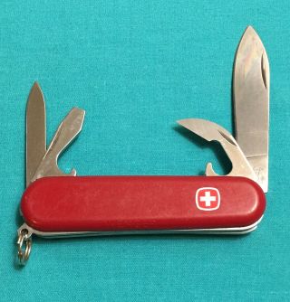 Retired Wenger Delemont Swiss Army Knife - Red Apprentice - Camping Multi Tool