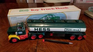 Hess Truck 1984 Oil Tanker Toy Truck Bank 176