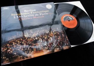 Berlioz: Symphonie Fantastique - Charles Munch Hmv Asd 2342 Ed1 Lp
