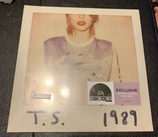 Taylor Swift - 1989 (crystal Clear & Pink Vinyl Lp) Record Store Day 2018 Excl.  Oop