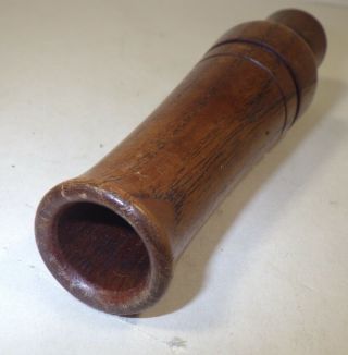 VINTAGE IVERSON SINGLE REED DUCK CALL MADE OF WOOD IN 3