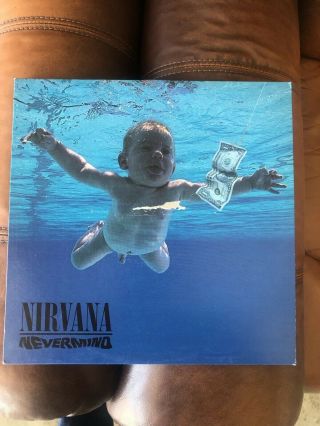 Rare Nirvana Nevermind Vinyl Promo 12” 1991 Record