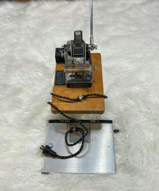 Vintage Kingsley Stamp Machine Model M - 50 Foil Stamping Machine