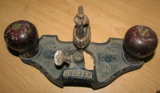 Vintage Record No 071 Hand Router Plane Made in England in VGC 2
