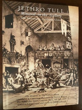 Jethro Tull Minstrel In The Gallery 40th Anniversary La Grande Edition 2cd,  2dvd