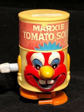 Rare Marxie Marx Wind - Up Toy,  1970 D.  Dean,  Made In Hong Kong,  Tomato Soup