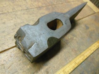 Vintage Blacksmith Made Log Marking Hammer/hatchet Old Timber Tool
