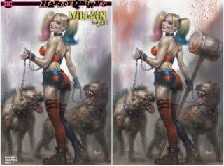 Harley Quinn Villain Of The Year 1 Parrillo Virgin Variant Set Nm/mint