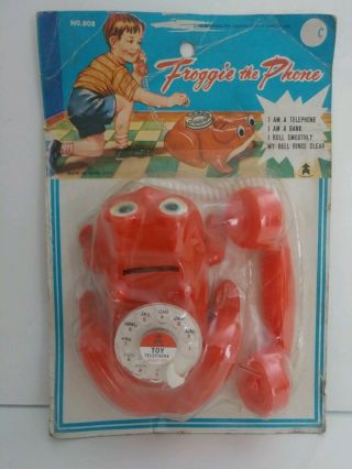 1960 Froggie The ☎ Phone Toy