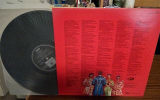 THE BEATLES - SGT.  PEPPER ' S - 1987 EMI Aus Pressing - Gatefold LP 3