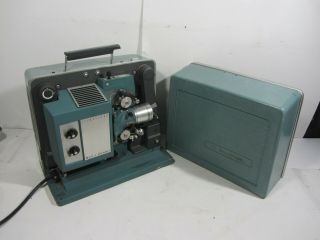 Vintage Bell & Howell 16mm Filmosound Model 561 Projector With Cover