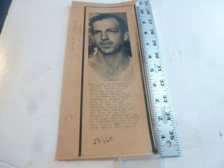 Vintage Wire Press Photo - Lee Harvey Oswald Exhume Body Confirm Id 10/19/1979