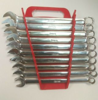 Vintage Snap On 10 Pc Metric Combination 12pt Wrench Set Oexm710b 10mm 19mm L@@k