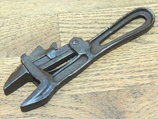 8 " Vandergrift Wedge Lock Adjustable Wrench - Antique Hand Tool - Pliers