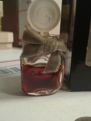 Old vintage gres cabochard perfume bottle mini size old collectible 2