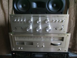 Vintage Marantz 1060 Integrated Amplifier Stereo Hifi decent shape watch VIDEO 3