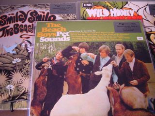 Beach Boys Pet Wild Smile U.  K.  1st Ed.  180 Gram 3 Lp 