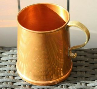 Vintage Copper Half Pint Ale Pot C1900 - 1920s