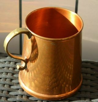 Vintage Copper Half Pint Ale Pot c1900 - 1920s 3