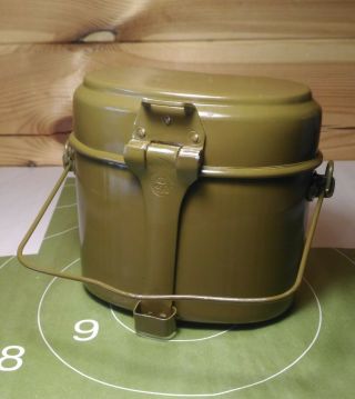 Russian Army Mess Kit Ussr Military Lunch Box Canteen Pot Kettle Soviet