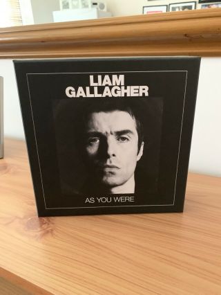 Liam Gallagher As You Were 7” Collector Edition Vinyl Box Set Single Noel Oasis