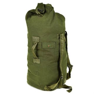 Us Army Duffel Bag Large Military Olive Green Sack Canvas Sea Sack Pack