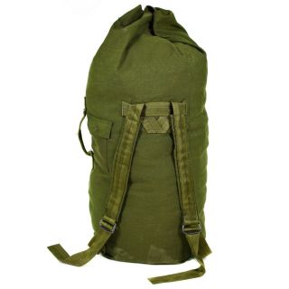 US Army Duffel Bag Large Military Olive Green Sack Canvas sea sack pack 2