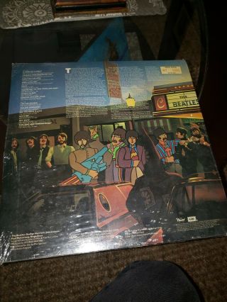 THE BEATLES REEL MUSIC YELLOW COLORED VINYL PROMO LP STILL 2