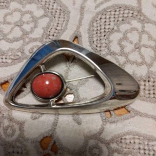 Authentic David Andersen Norway Sterling 925s Silver Pin Brooch Vintage F/s