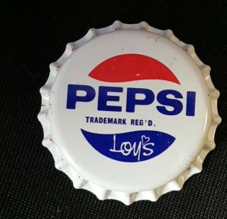 Rare.  1970,  S Pepsi Co Crown Seal Bottle Cap Loys Australia