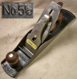 Stanley No 5 1/2 Type 20 Jack Plane Old Tool Read