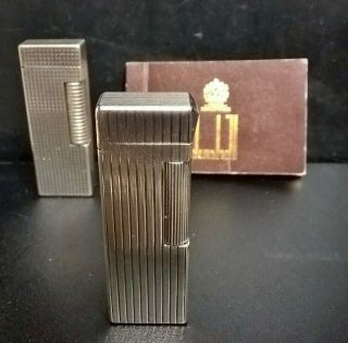Fabulous Vintage Silver Colibri of London [Sim.  Dunhill Rollagas] Pocket Lighter 2