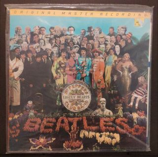 Beatles Sgt Pepper Lp Mfsl Half - Speed Master