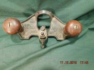 Vintage Stanley No 71 Hand Router Plane Patented Oct - 29 - 01 Antique Tool