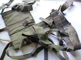 US Military Radio Carry Carrying Harness ST - 120A/PR PRC 8 9 10 Radio 3