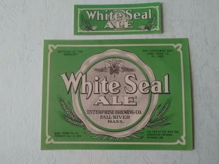 Ma - Irtp - White Seal Ale - 12oz - Enterprise Brwg Co - Fall River