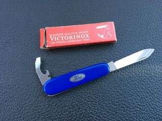 Victorinox Ford Bantam 84mm Swiss Army Pocket Knife Vintage W/ Box Gift Souvenir