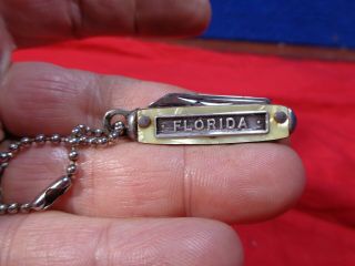 Vintage Miniature Pocket Knife Pocketknife 12.  Florida